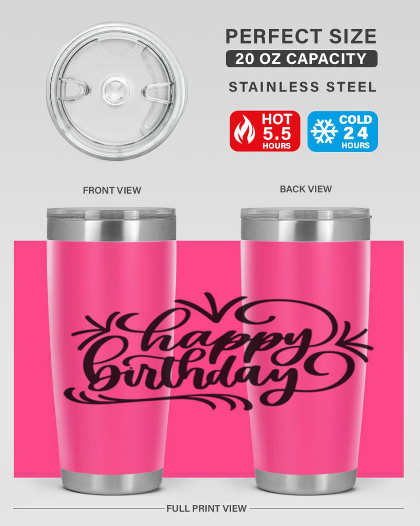 Happy Birthday Style 5#- birthday- tumbler