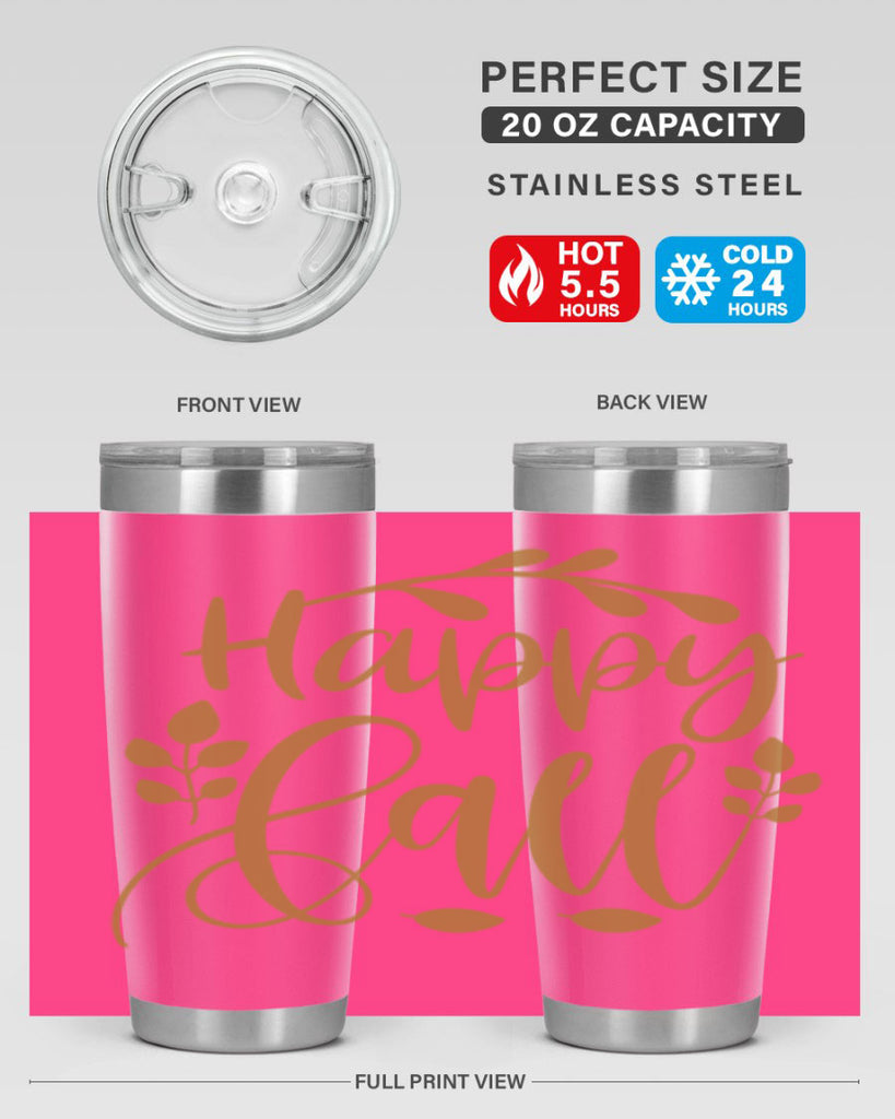 Happy Fall 236#- fall- Tumbler