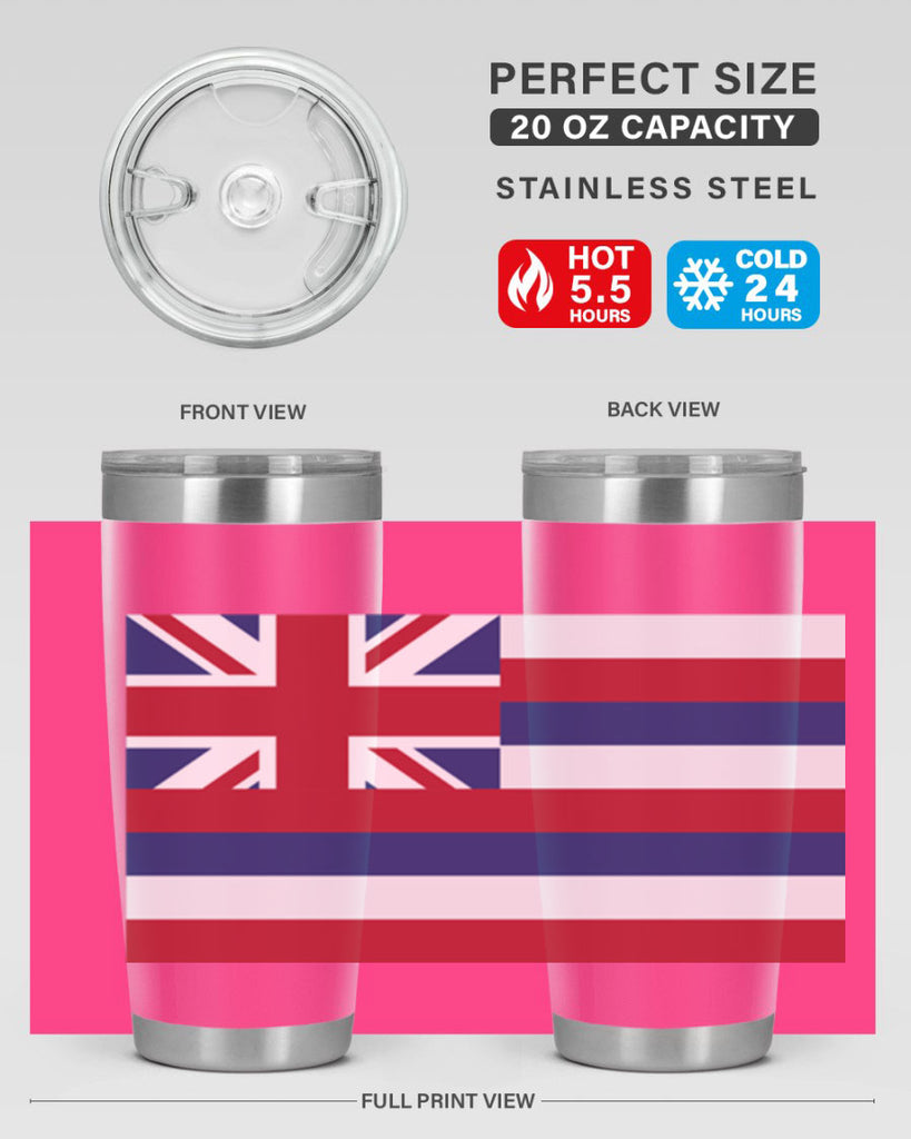 Hawaii 41#- Us Flags- Tumbler