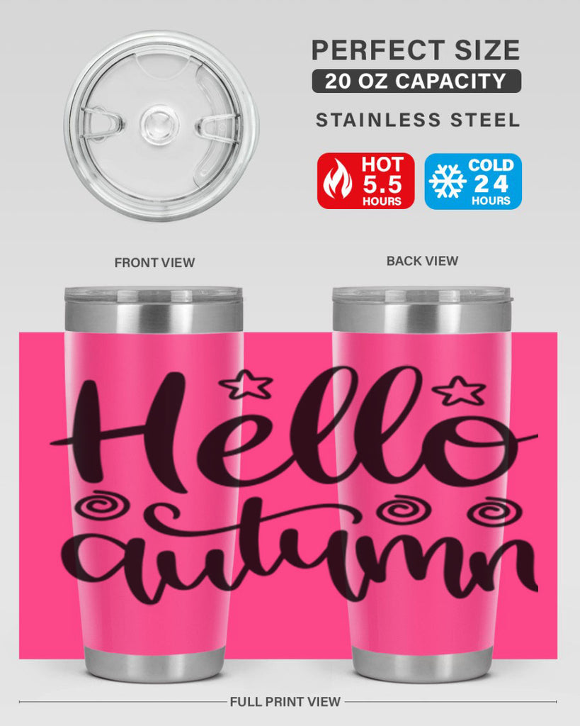 Hello Autumn 270#- fall- Tumbler