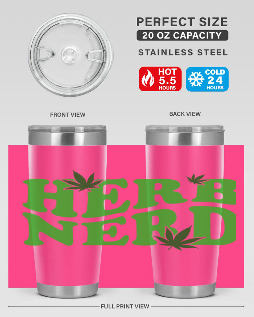 Herd Nerd 110#- marijuana- Tumbler