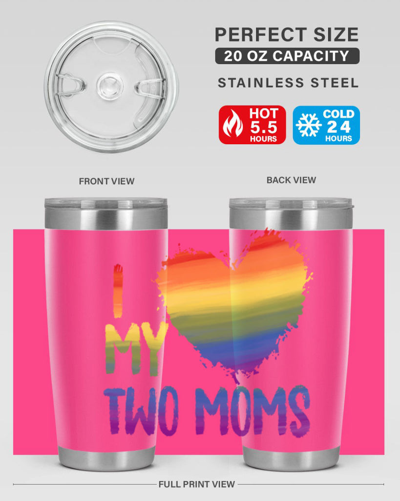 I Love My Two Moms Lgbt Gay Lesbian Png 36#- lgbt- Tumbler