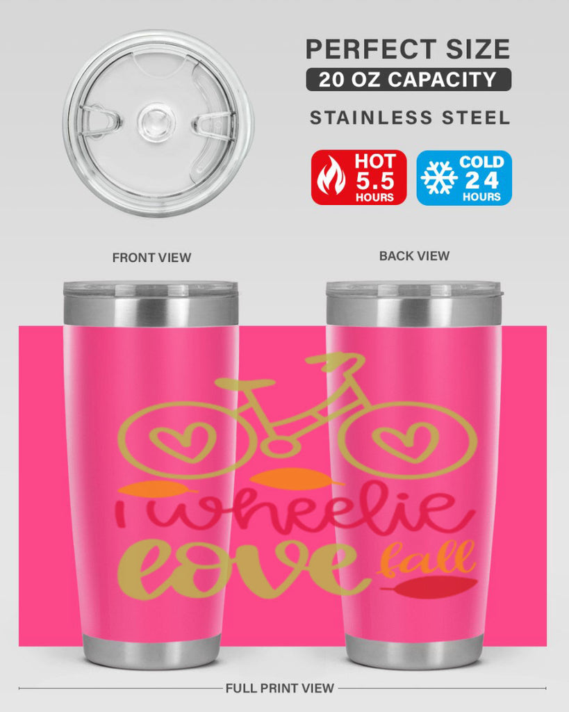 I Wheelie Love Fall 342#- fall- Tumbler