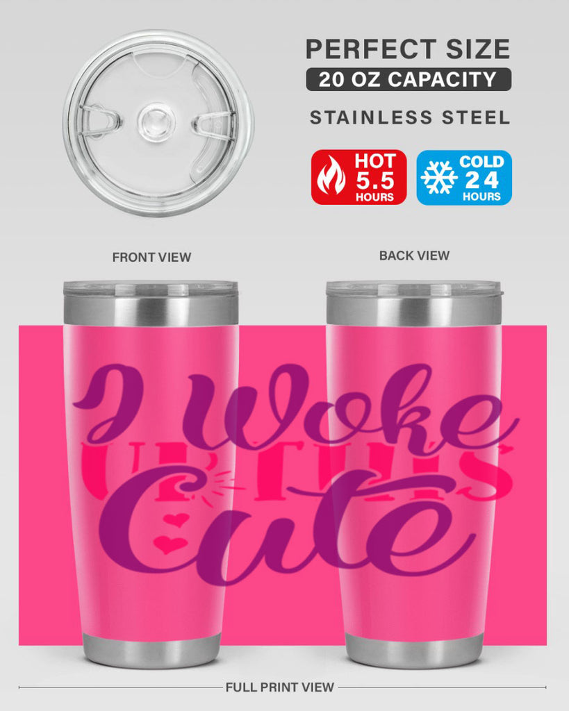 I Workup This Cute Style 243#- baby- tumbler
