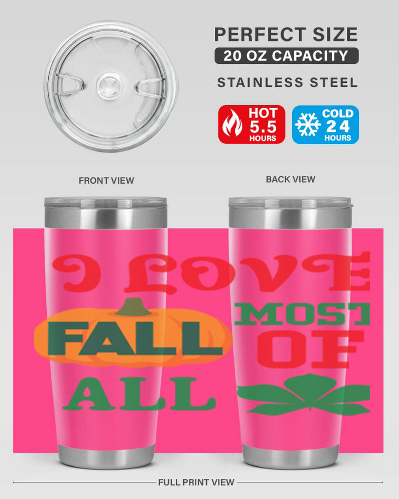 ILOVEFALLMOSTof 346#- fall- Tumbler