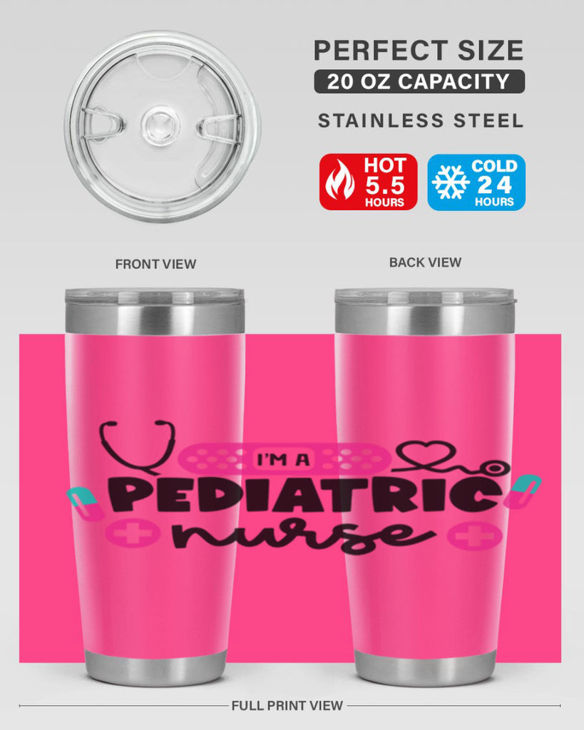 Im A Pediatric Nurse Style Style 154#- nurse- tumbler