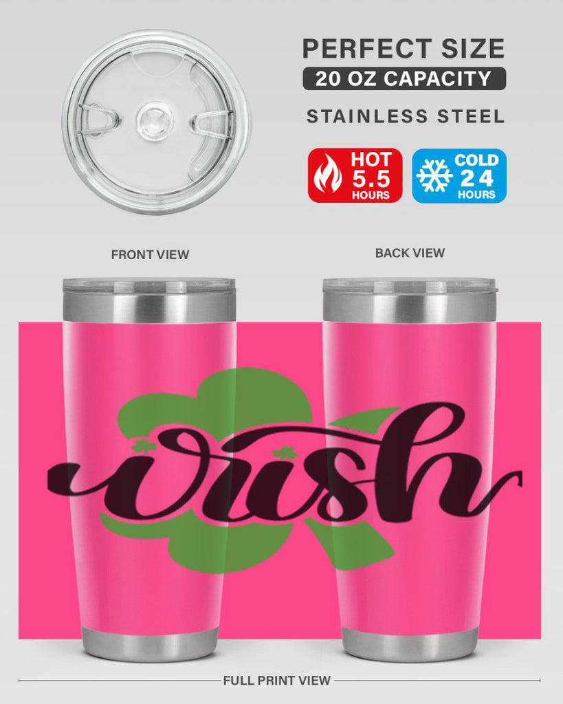 Irish Style 82#- St Patricks Day- Tumbler