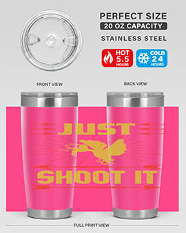 Just shoot it Style 32#- duck- Tumbler