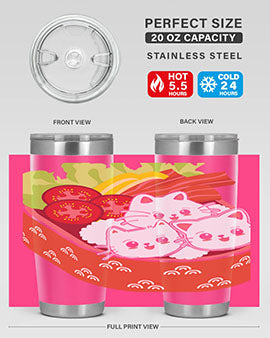 Kawaii Cat Boxed Lunch Anime Anime 266#- anime- Tumbler