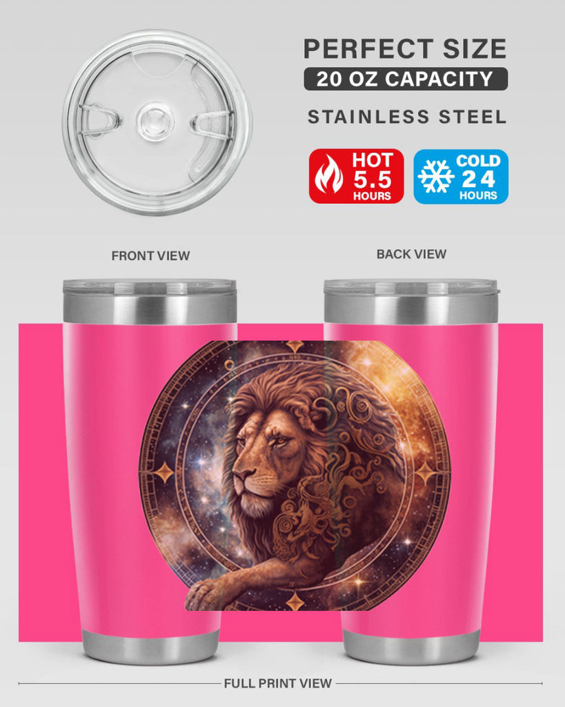 Leo 277#- zodiac- Tumbler