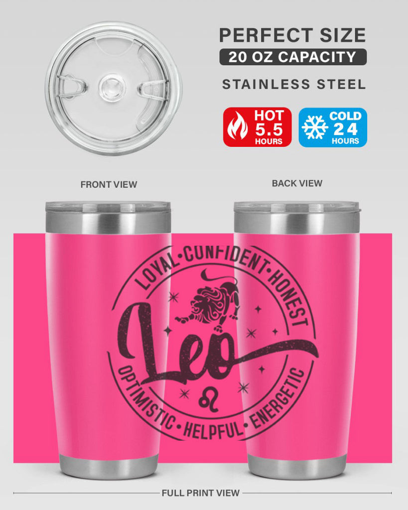 Leo 285#- zodiac- Tumbler