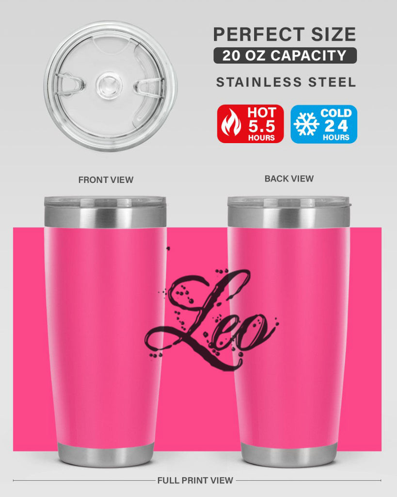 Leo 287#- zodiac- Tumbler