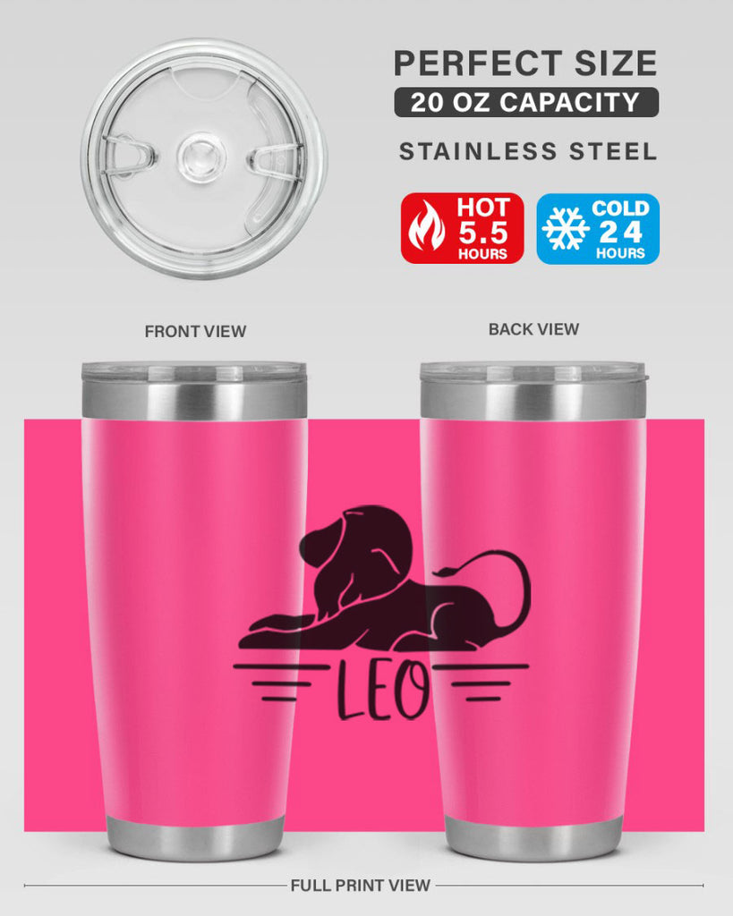 Leo 288#- zodiac- Tumbler