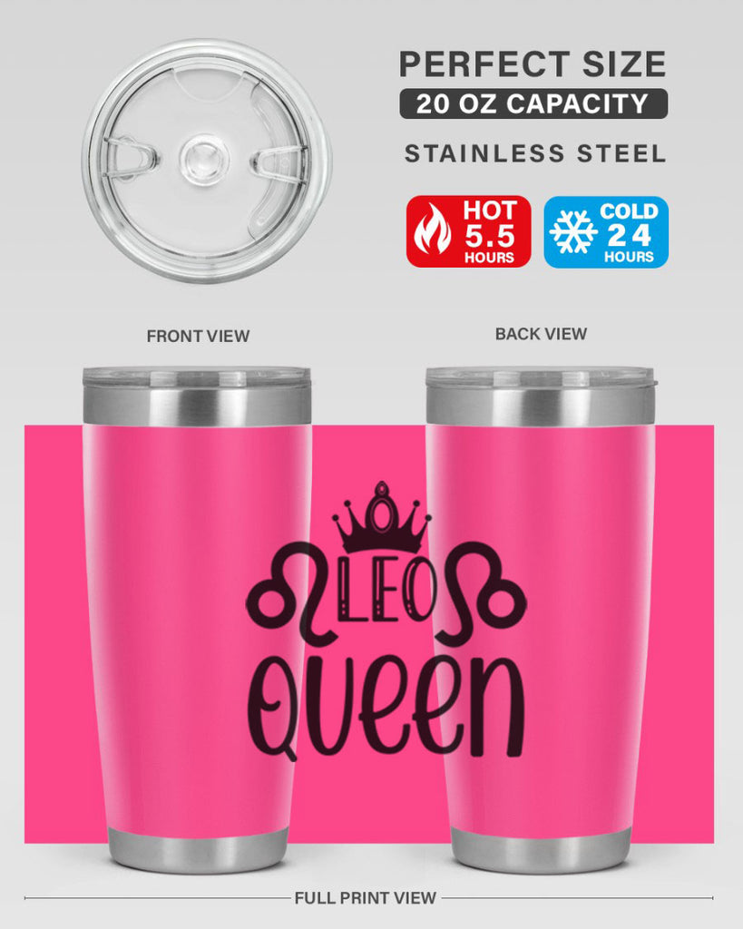 Leo queen 292#- zodiac- Tumbler