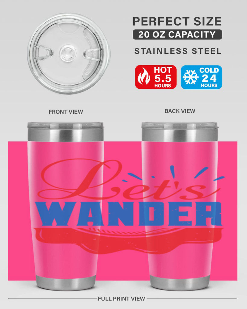 Let’s wander Style 94#- Best Friend- Tumbler