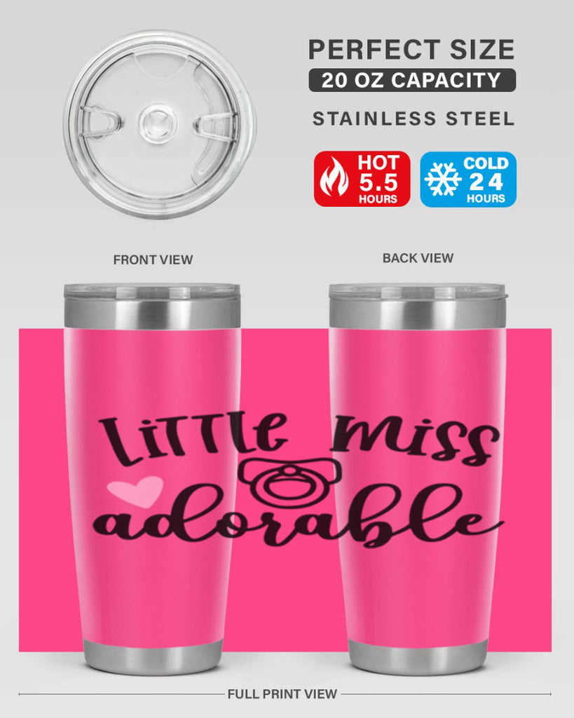 Little Miss Adorable Style 59#- baby- tumbler