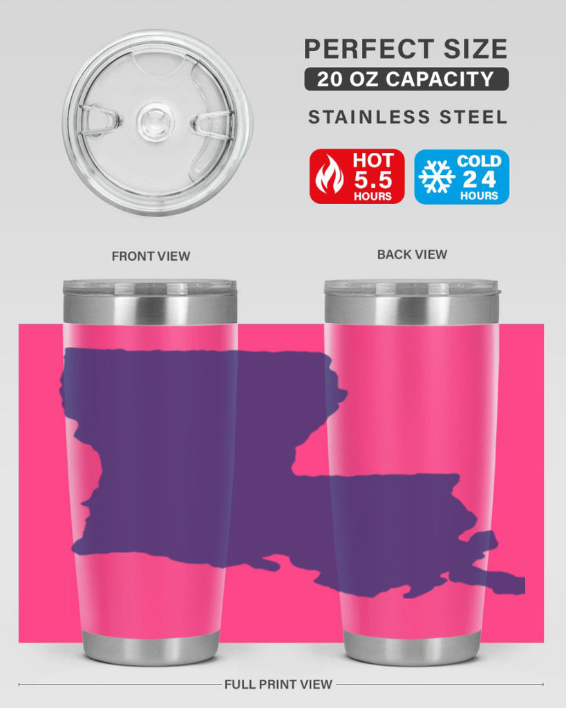 Louisiana 33#- stateflags- Tumbler