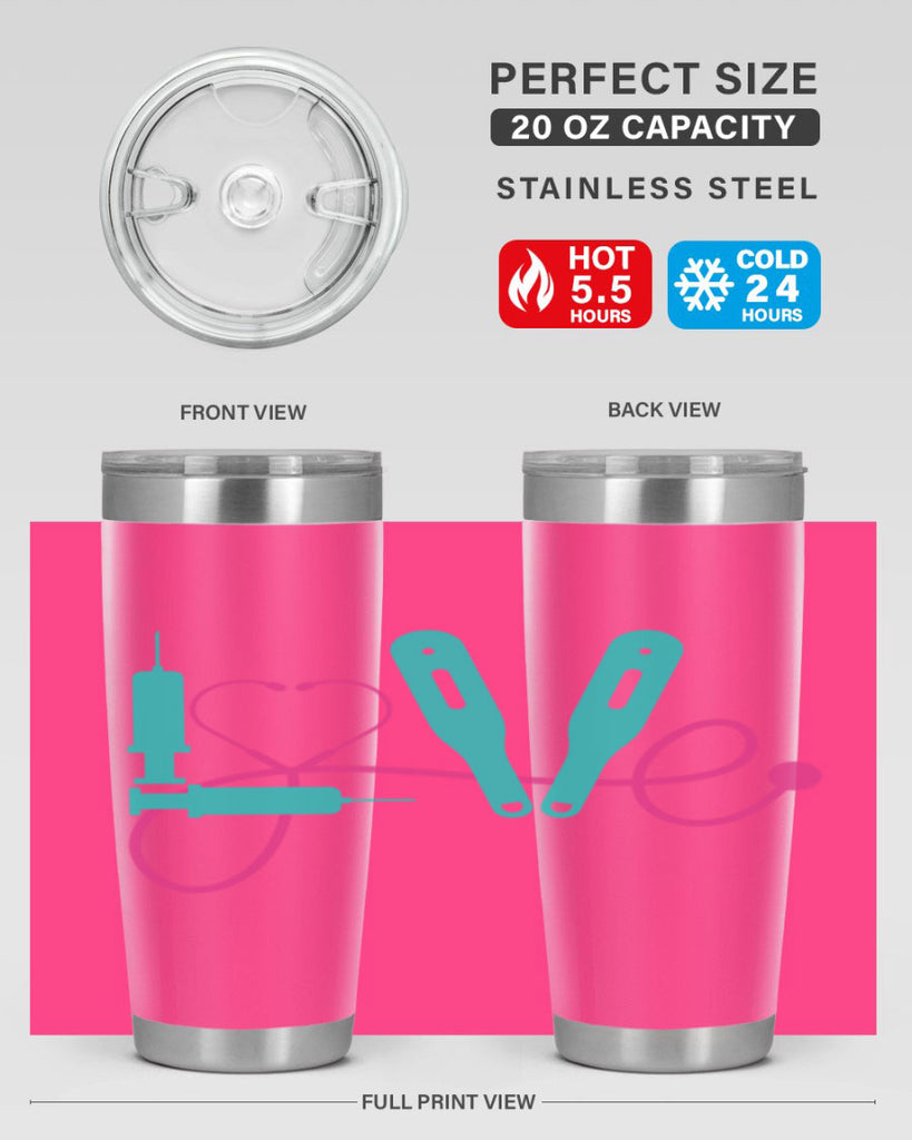 Love Style Style 135#- nurse- tumbler