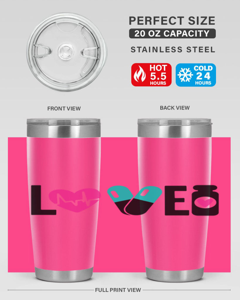 Love Style Style 136#- nurse- tumbler