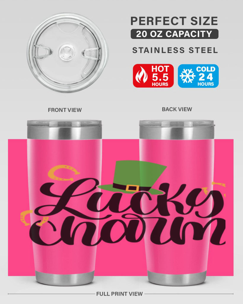 Lucky Charm Style 58#- St Patricks Day- Tumbler