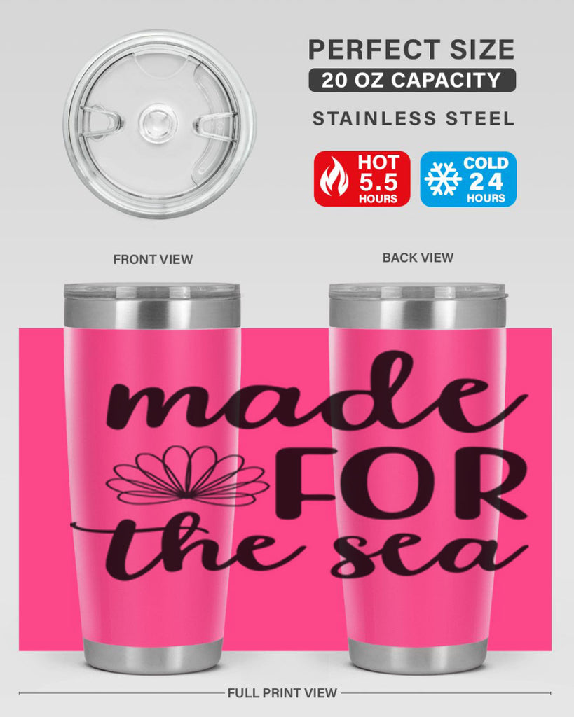 Made for the sea 309#- mermaid- Tumbler