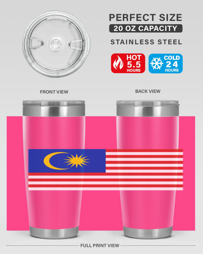 Malaysia 94#- world flags- Tumbler