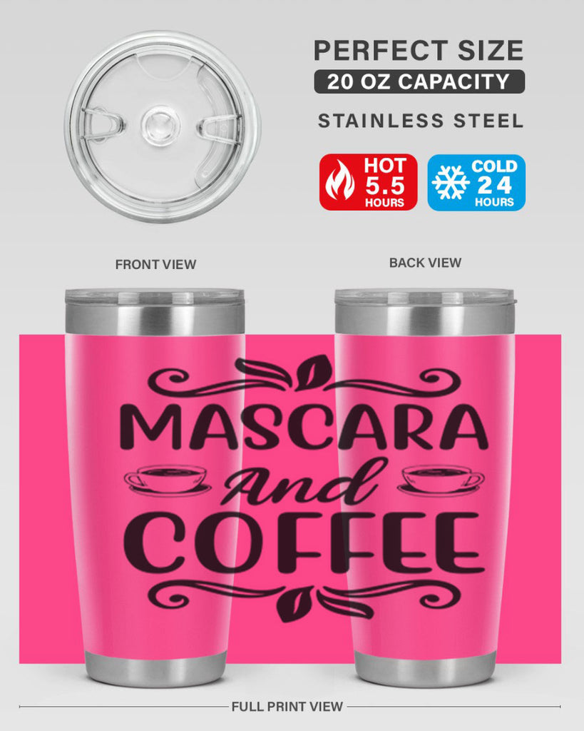 Mascara and Coffee 119#- fashion- Cotton Tank