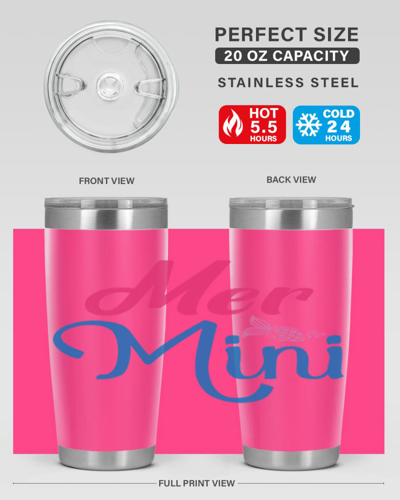 Mer Mini 340#- mermaid- Tumbler