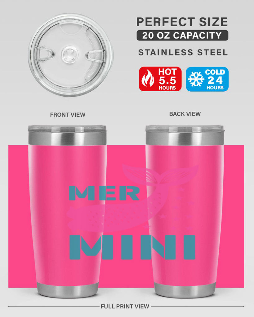 Mer Mini 341#- mermaid- Tumbler