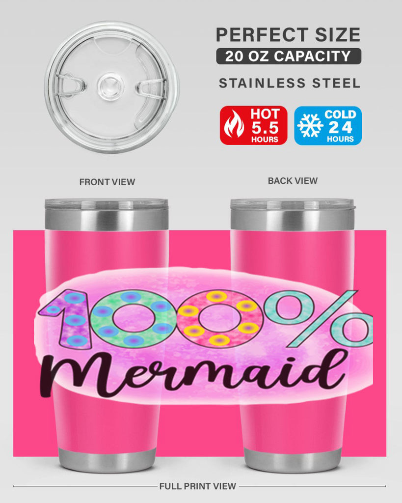 Mermaid 1#- mermaid- Tumbler