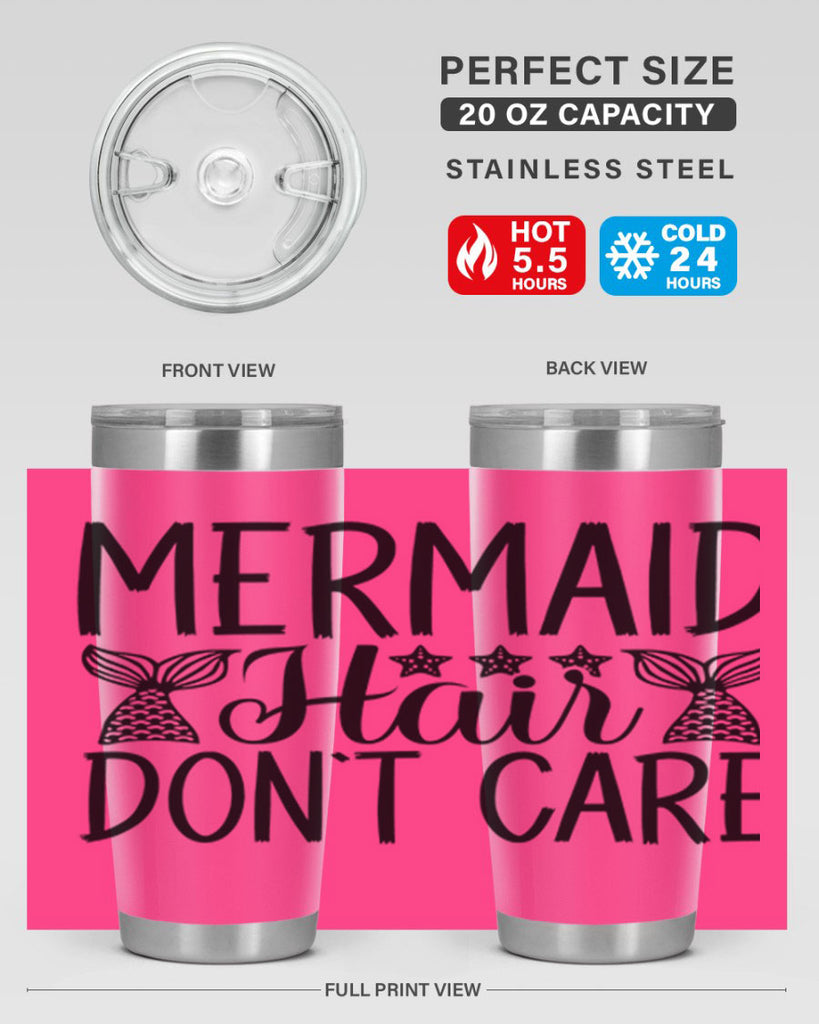 Mermaid Hair Dont Care 405#- mermaid- Tumbler