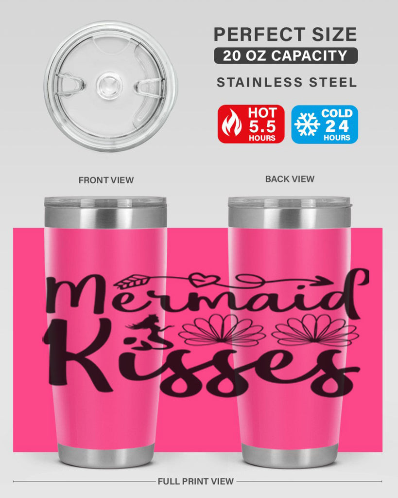 Mermaid Kisses design 427#- mermaid- Tumbler