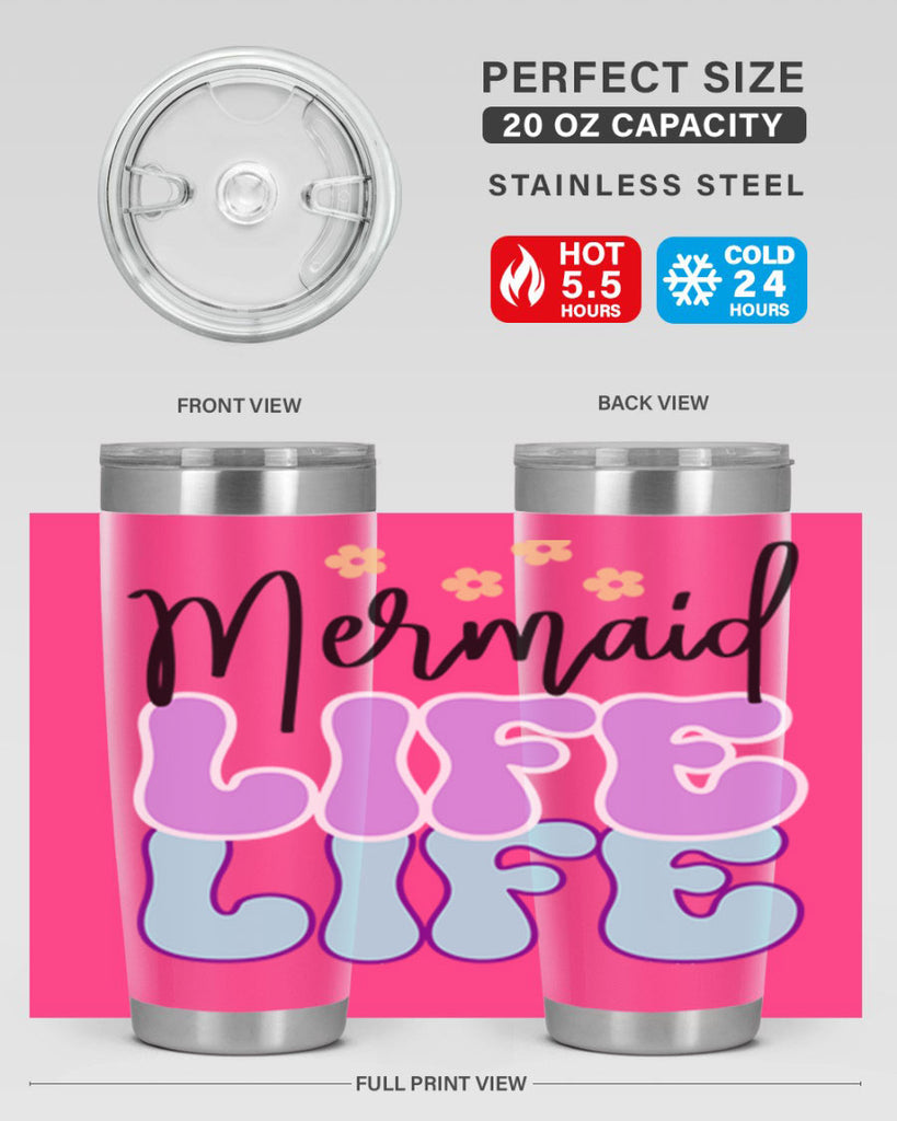 Mermaid Life 430#- mermaid- Tumbler