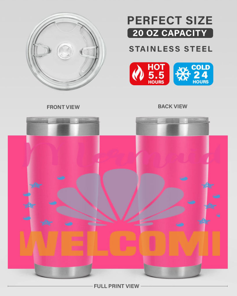 Mermaid Welcome Design 467#- mermaid- Tumbler