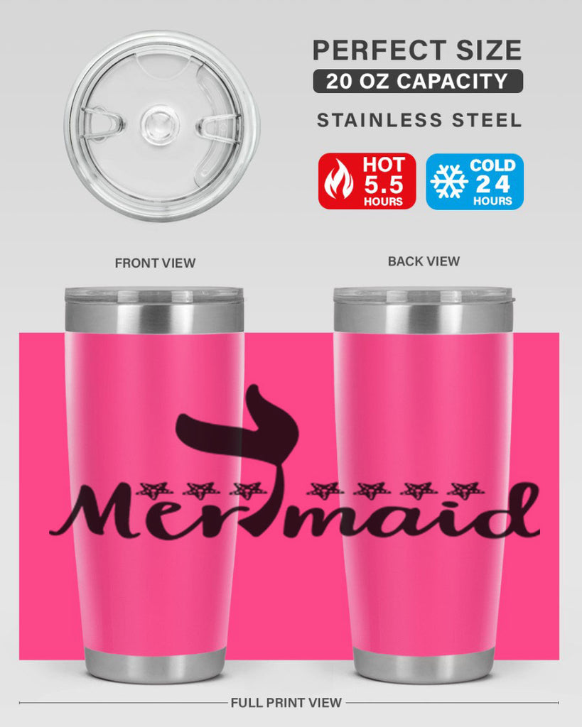 Mermaid design 451#- mermaid- Tumbler