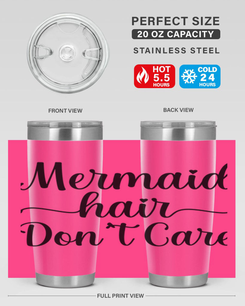 Mermaid hair dont care 412#- mermaid- Tumbler