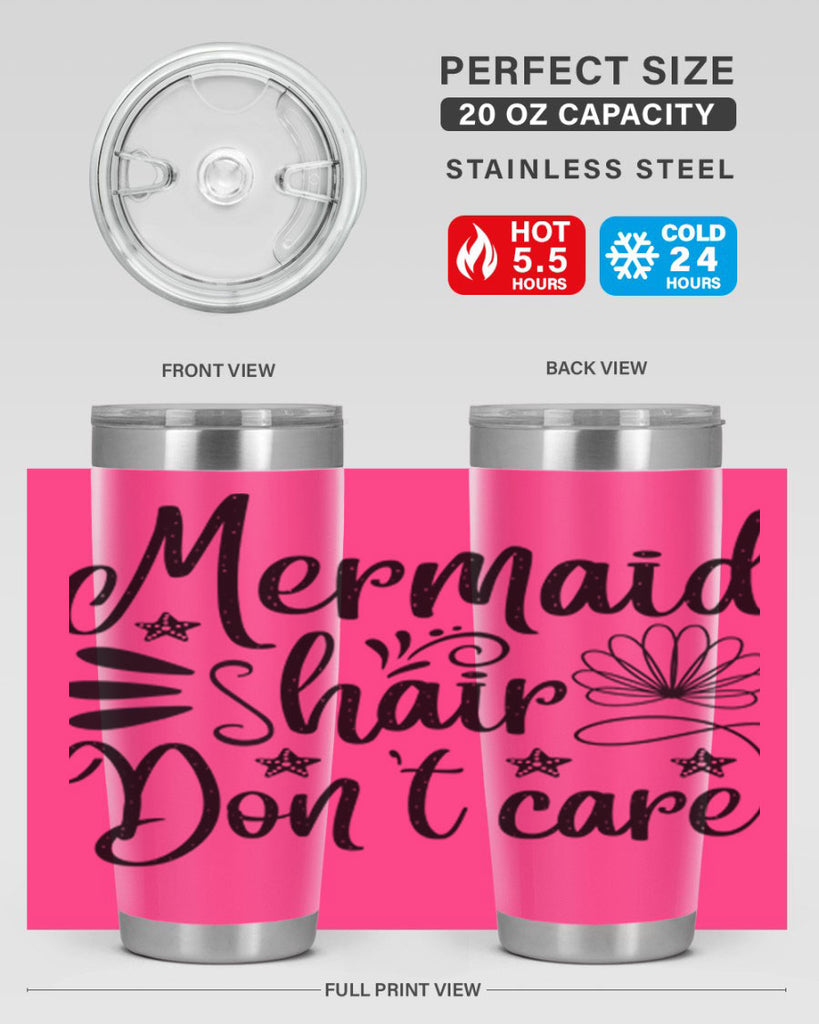 Mermaid hair dont care 415#- mermaid- Tumbler