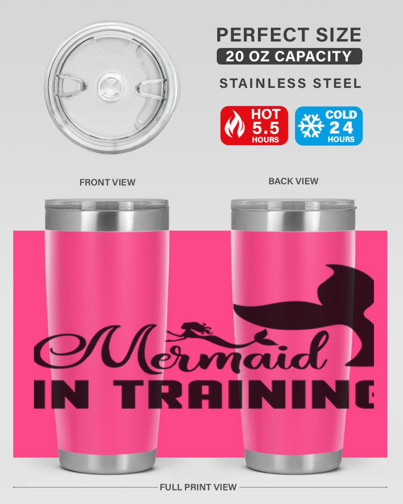 Mermaid in training 423#- mermaid- Tumbler