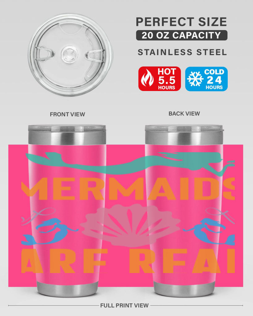 Mermaids Are Real Design 478#- mermaid- Tumbler