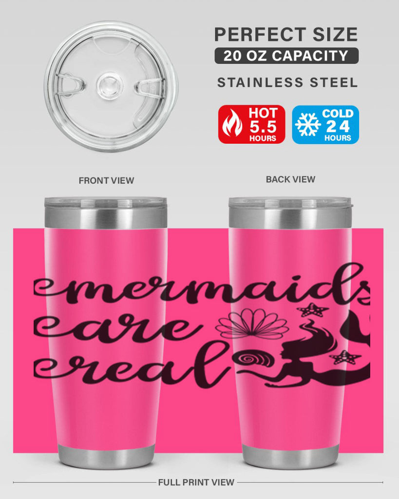 Mermaids are real design 479#- mermaid- Tumbler