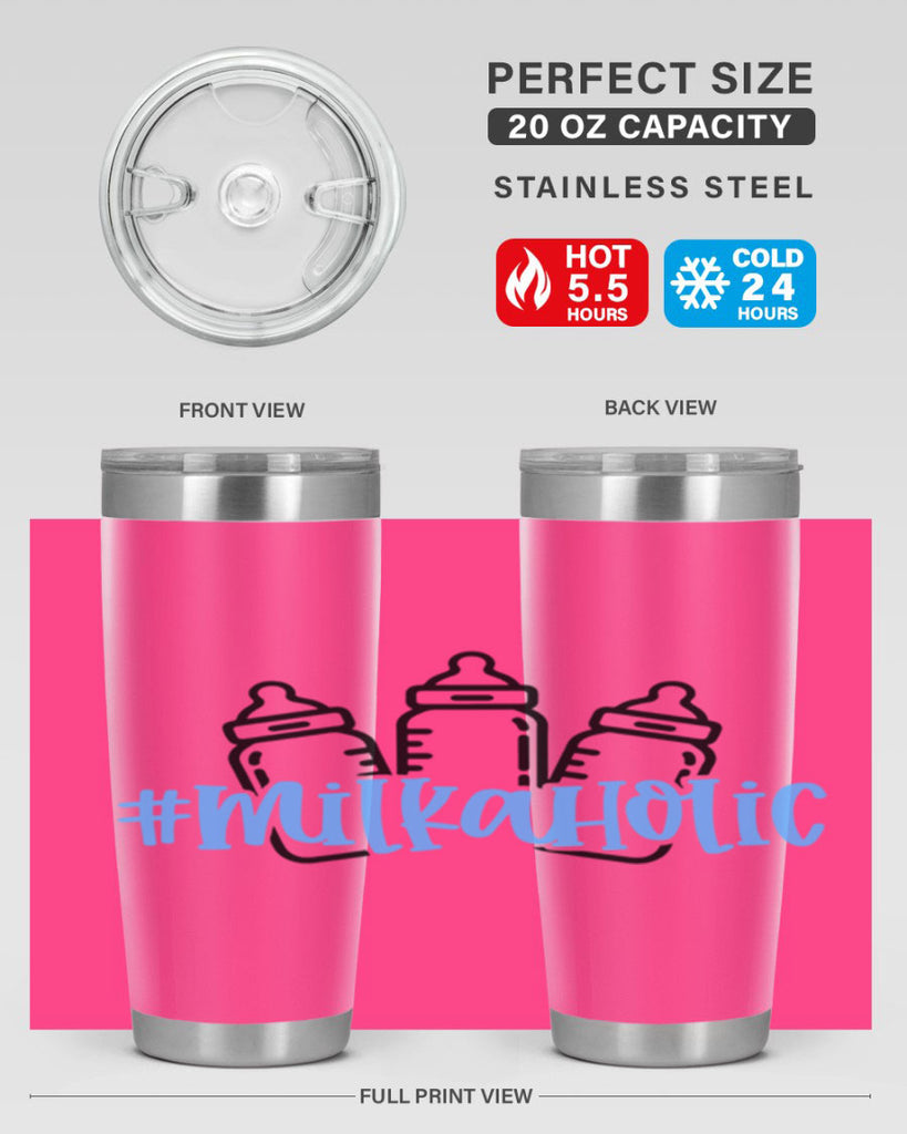 Milkaholic Style 46#- baby- tumbler