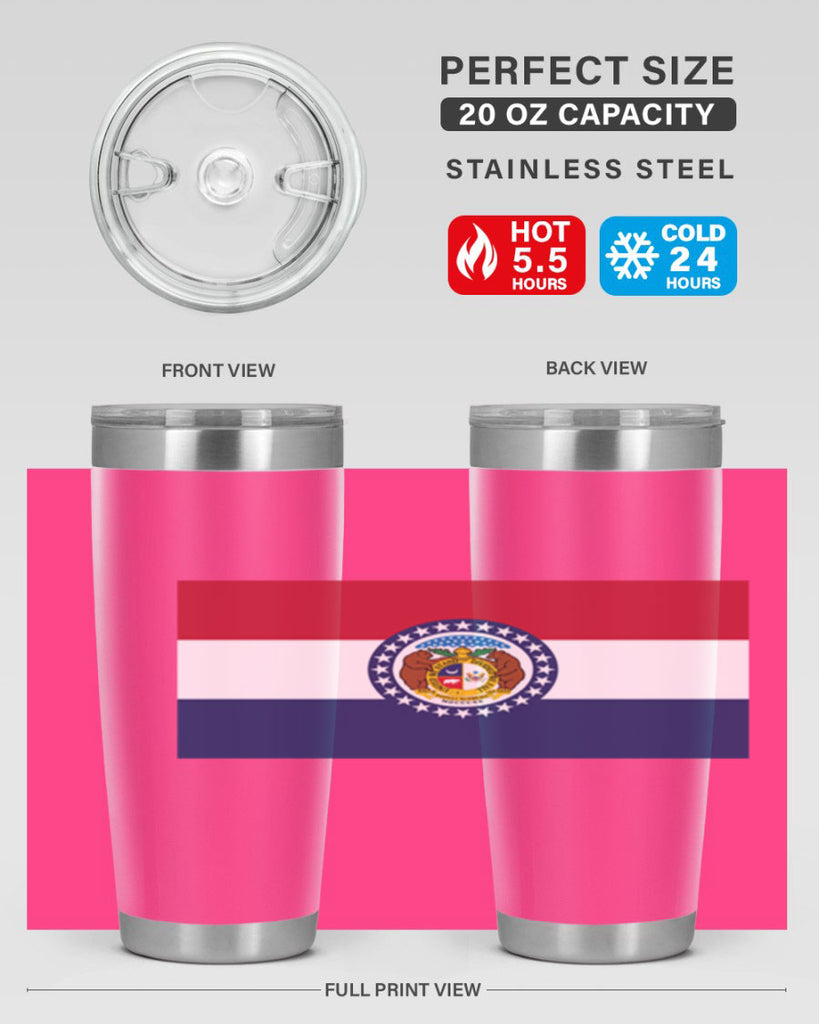 MissouriMissouri 27#- Us Flags- Tumbler