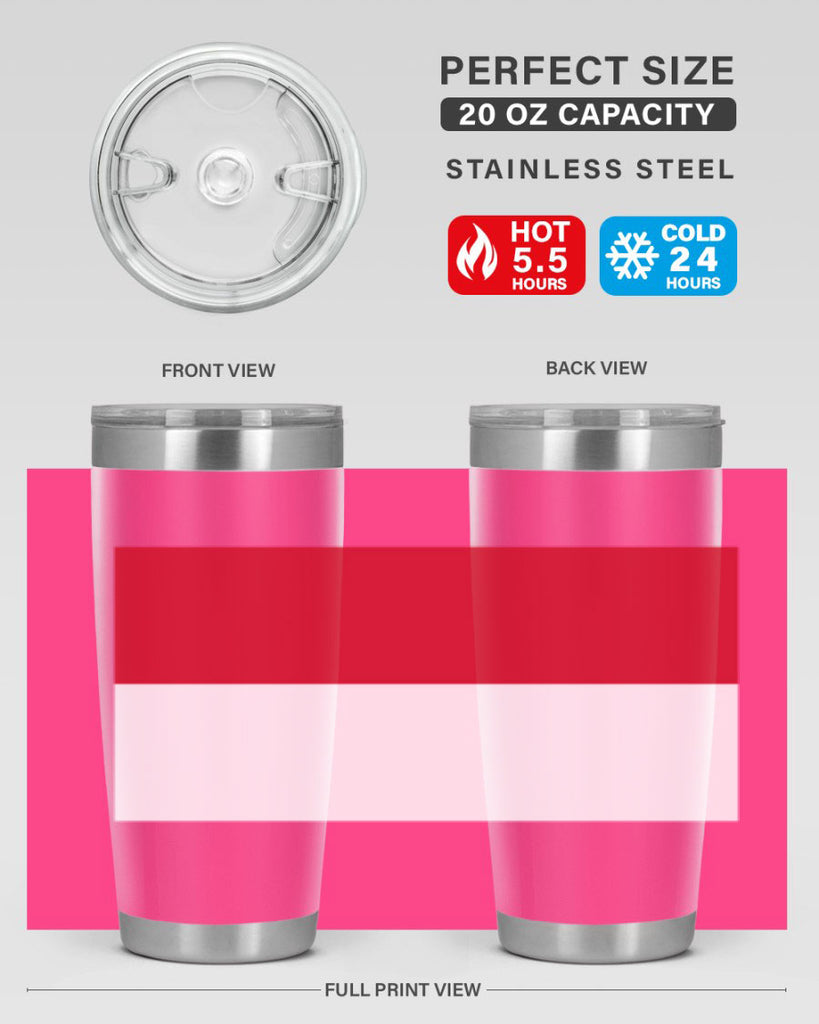 Monaco 84#- world flags- Tumbler