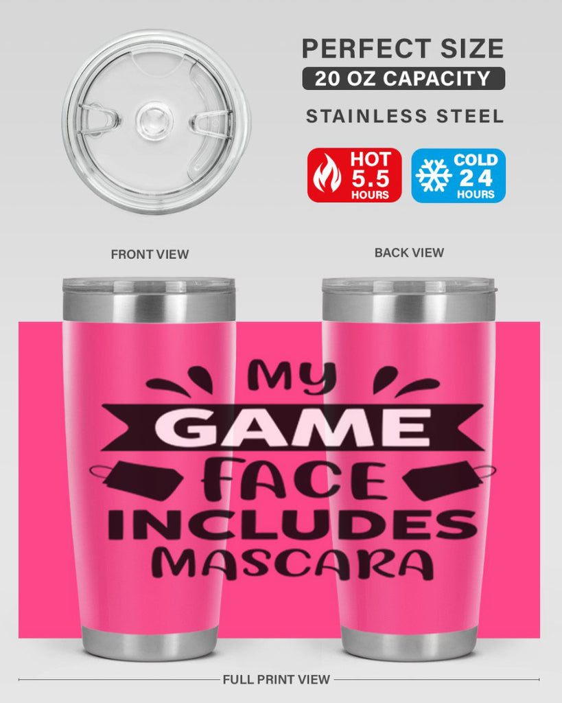 My Game Face Includes Mascara 126#- fashion- Cotton Tank