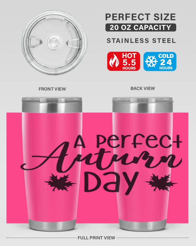 My Perfect Autumn Day 438#- fall- Tumbler
