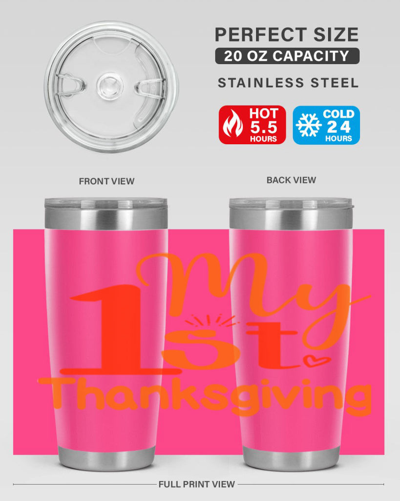 My st Thanksgiving Design 431#- fall- Tumbler