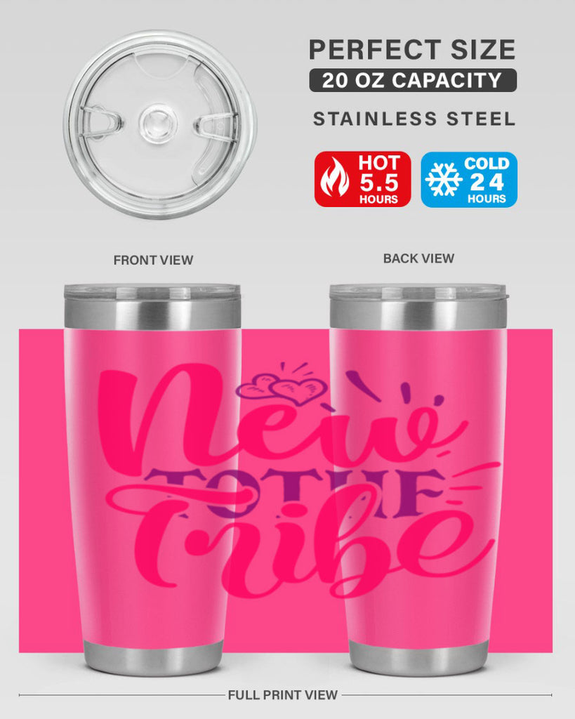 New To the Tribe Style 214#- baby- tumbler