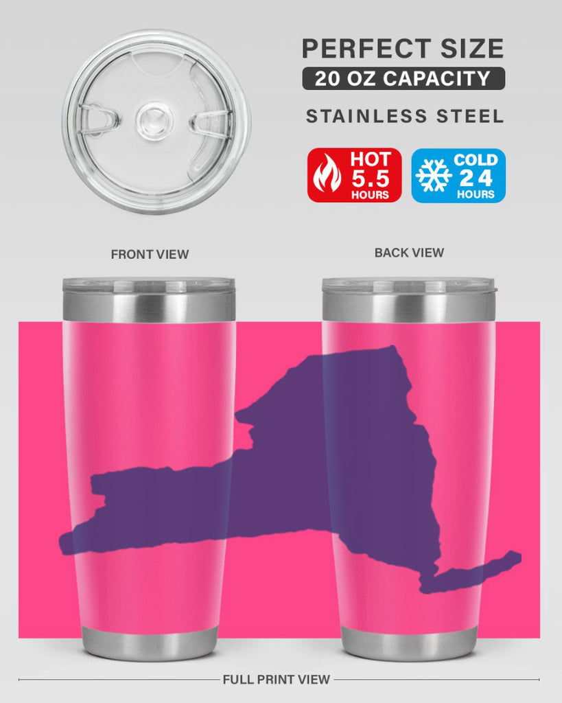 New York 19#- stateflags- Tumbler