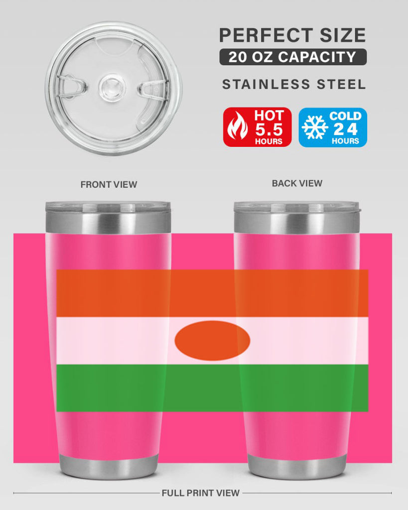 Niger 72#- world flags- Tumbler