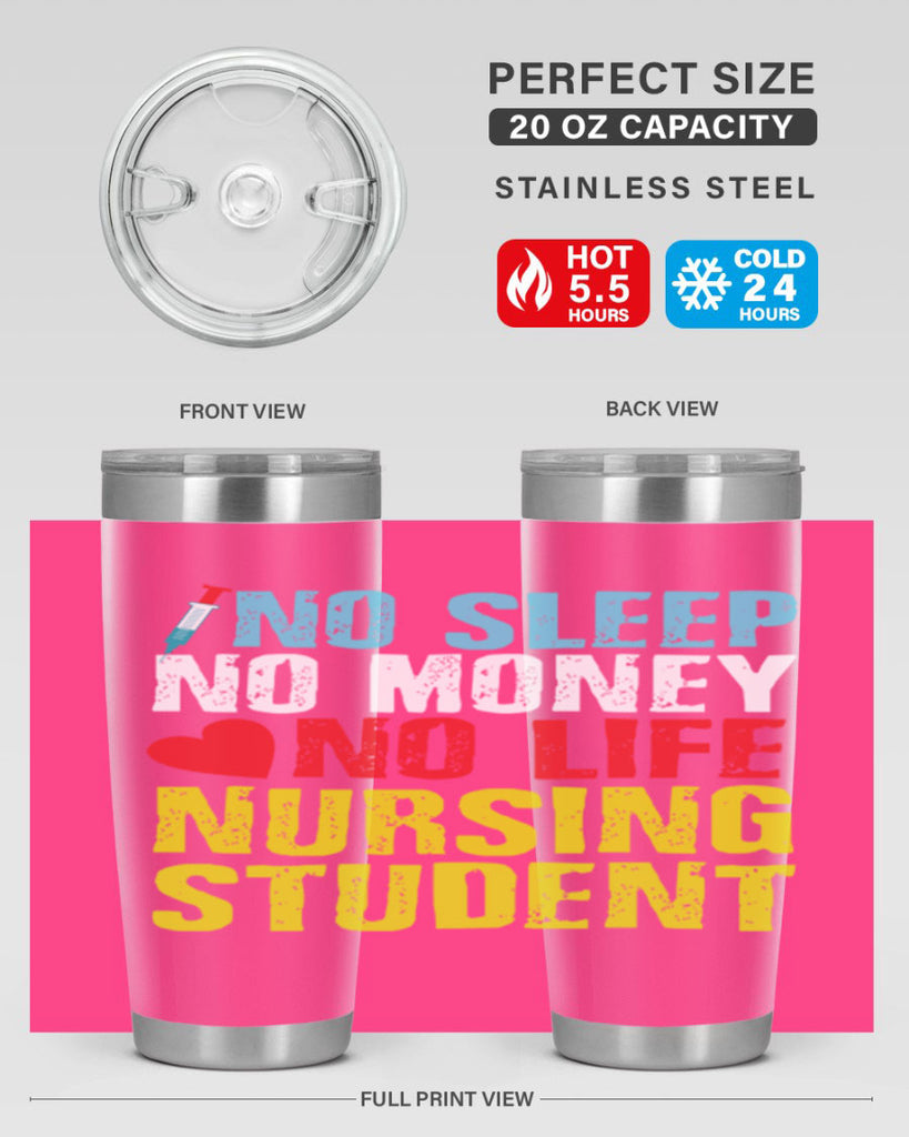 No Sleep Style 290#- nurse- tumbler